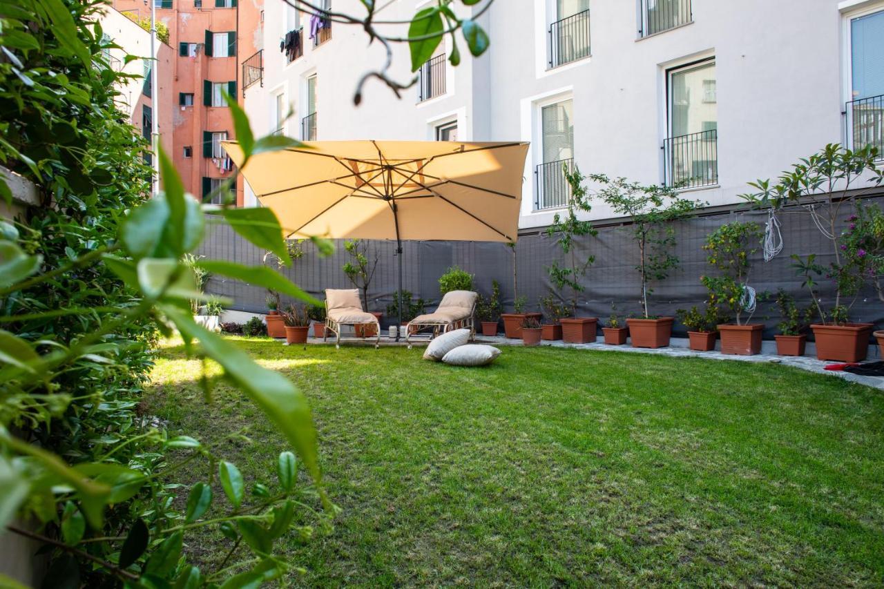 Giardino In Centro Storico -Appartamento Con Giardino, Genova Centro Storico, Acquario Ngoại thất bức ảnh