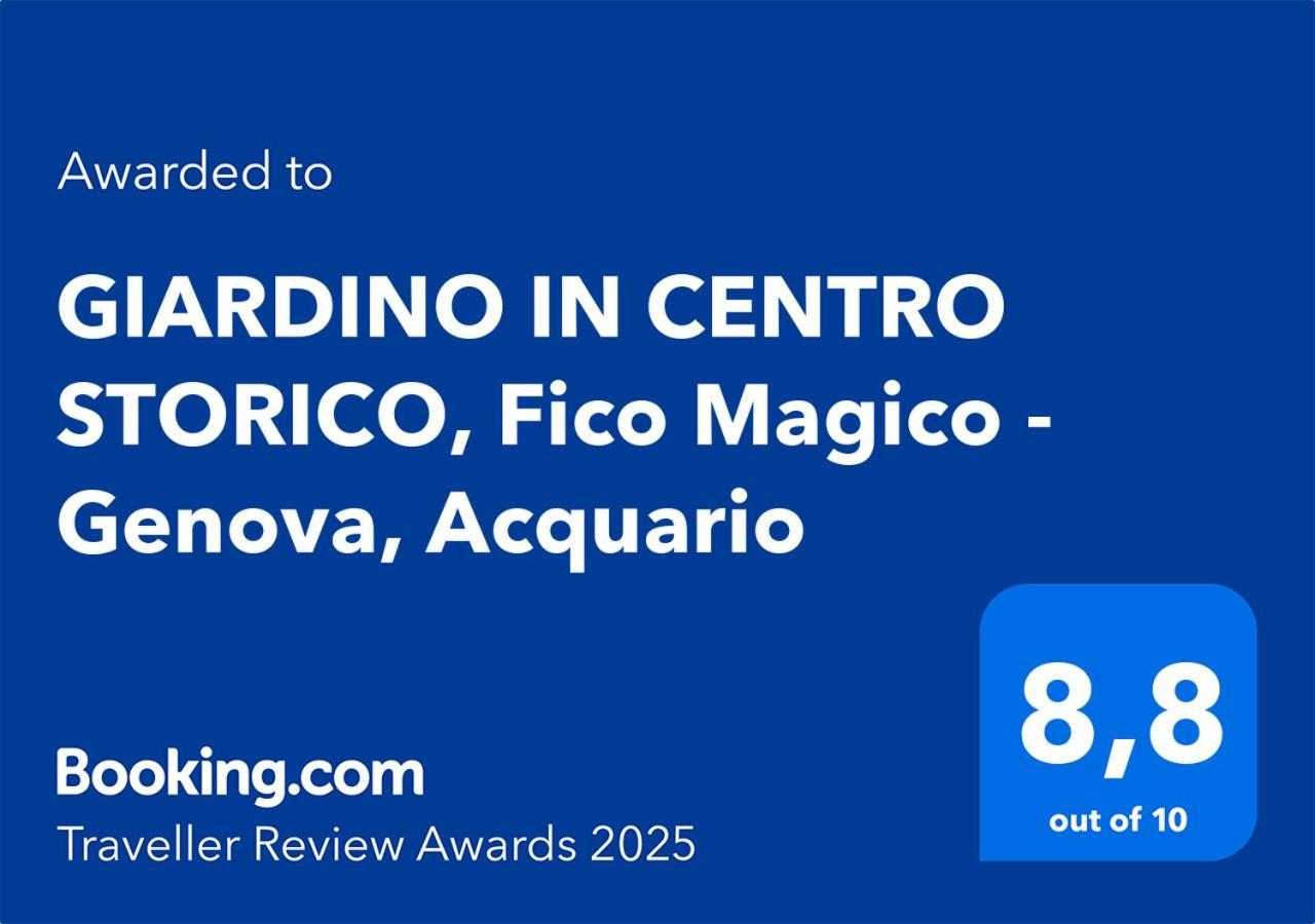 Giardino In Centro Storico -Appartamento Con Giardino, Genova Centro Storico, Acquario Ngoại thất bức ảnh